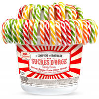 Sucres D'Orge Assortiment  Saveur Tutti Frutti 40G