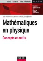 Mathématiques en physique, Concepts et outils