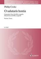 O salutaris hostia, mixed choir (SSAATTBB). Partition de chœur.