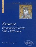 Byzance. Économie et société VIIe-XIIe siècle, économie et société, VIIe-XIIe siècle