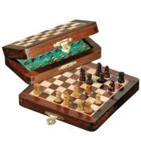 Jeu d'échecs magnétique pliable