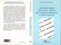 DICTIONNAIRE FRANÇAIS-RUSSE DES NOMS D'ANIMAUX ET DE PLANTES