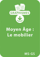 Graphismes et Moyen Age - MS/GS - Le mobilier, Un lot de 6 fiches à télécharger