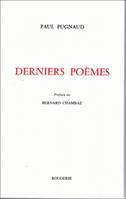 Derniers poèmes