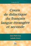 Cours de didactique du français langue étrangère et seconde