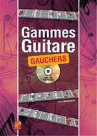 Les gammes de la guitare pour gauchers