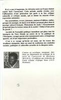 Des Africains noirs en France, Des tirailleurs sénégalais aux Blacks