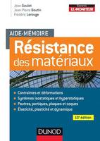 Aide-mémoire - Résistance des matériaux - 10e éd.