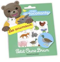 Mes autocollants Petit Ours Brun - Les animaux