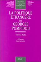 La politique étrangère de Georges Pompidou