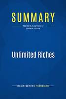 Summary: Unlimited Riches, Review and Analysis of Shemin's Book