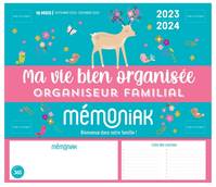 Mini-organiseurs Mini-organiseur Mémoniak Ma vie bien organisée, calendrier mensuel sept. 2023- déc.