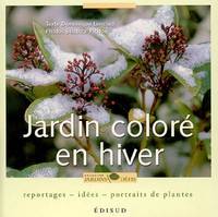 Jardin coloré en hiver