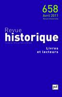 Revue historique 2011 - n° 658