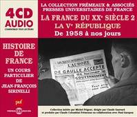 La France du XXè siècle, 2, LA FRANCE DU XXE SIECLE (2), LA VE REPUBLIQUE DE 1958 A NOS JOURS, UN COURS PARTICULIER DE JEAN-FRAN