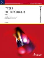 The Flute Expedition, 42 imaginative studies exploring the extended techniques and unusual sounds of the flute. flute. Edition séparée.