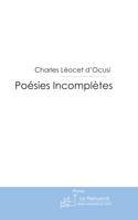 Poésies Incomplètes