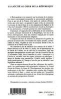 La Laïcité au cur de la République, colloque du 23 mai 2003, [Paris, Assemblée nationale]