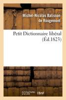 Petit Dictionnaire libéral