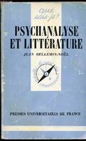 Psychanalyse et littérature - 