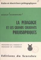 La pédagogie et les grands courants philosophiques, Pédagogie de l'essence et pédagogie de l'existence