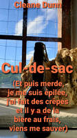 Cul-de-sac, (Et puis merde, je me suis épilée, j'ai fait des crêpes et il y a de la bière au frais, viens me sauver)