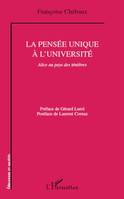 La pensée unique à l'université, Alice au pays des ténèbres