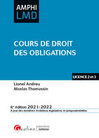 Cours de droit des obligations