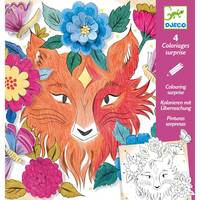 Coloriage surprise 3D - En Foret