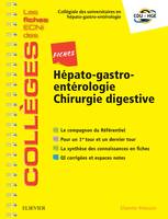 Fiches Hépato-gastroentérologie / Chirurgie digestive, Les fiches ECNi et QI des Collèges