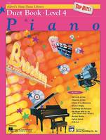 Alfred's Basic Piano Library Top Hits Duet 4