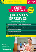 CRPE admission, Toutes les épreuves