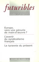 Futuribles 234, septembre 1998. Europe, vers une pénurie de main-d'œuvre ?, L'avenir du syndicalisme français