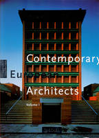 [Vol. I], Contemporary European Architects: v. 1 (Big art series)/ texte en français et allemand