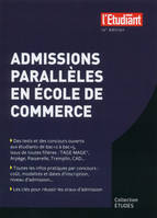 Admissions parallèles en école de commerce 12e édition