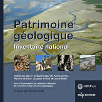 Patrimoine géologique, Inventaire national