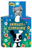 Mon joli livre cache-cache, ANIMAUX DE COMPAGNIE - AVEC UNE TIRETTE-SURPRISE A CHAQUE PAGE, Avec une tirette-surprise à chaque page