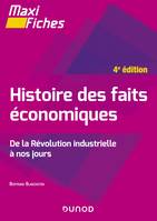 Maxi fiches - Histoire des faits économiques - 4e éd., De la révolution industrielle à nos jours