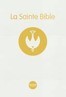 Sainte Bible, Colombe, blanche, rigide