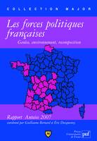 Les forces politiques françaises : genèse, environnement,..., Rapport Anteios 2007