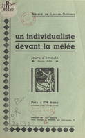 Un individualiste devant la mêlée, Jours d'émeute (février 1934)