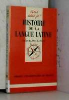 Histoire de la langue latine
