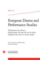 L'éloquence du silence, Dramaturgie du non-dit sur la scène théâtrale des xviie et xviiie siècles