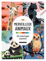 Merveilleux animaux - 40 coloriages mystère