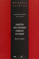 Enquêtes sur l’entraide familiale en Europe