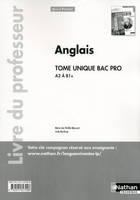 Anglais Bac Pro - Niveau A2>B1+ Livre du professeur Grand Format Livre du professeur