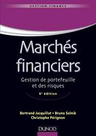 1, Marchés financiers - 6e éd - Gestion de portefeuille et des risques, Gestion de portefeuille et des risques