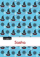 CAHIER SASHA SEYES,96P,A5 PIRATES