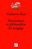 Sémiotique et philosophie du langage