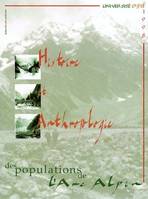 Histoire et anthropologie des populations de l'arc alpin - université d'été 1998, université d'été 1998